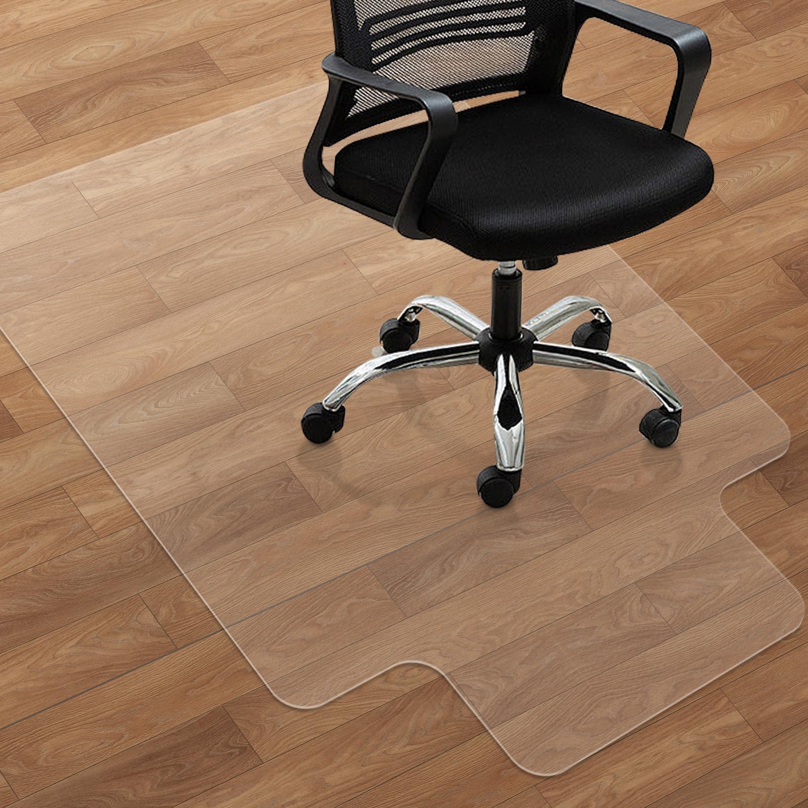 Office Chair Mat for Hardwood Floors - 36"x47" Desk Chair Mats Home Floor Protector Heavy Duty - Easy Clean