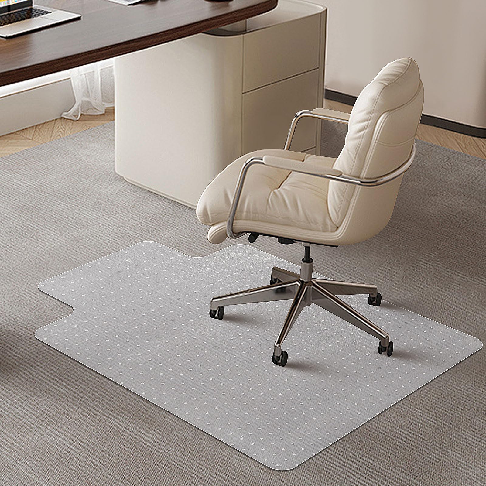 Office Chair Mat for Hardwood Floors - 36"x47" Desk Chair Mats Home Floor Protector Heavy Duty - Easy Clean