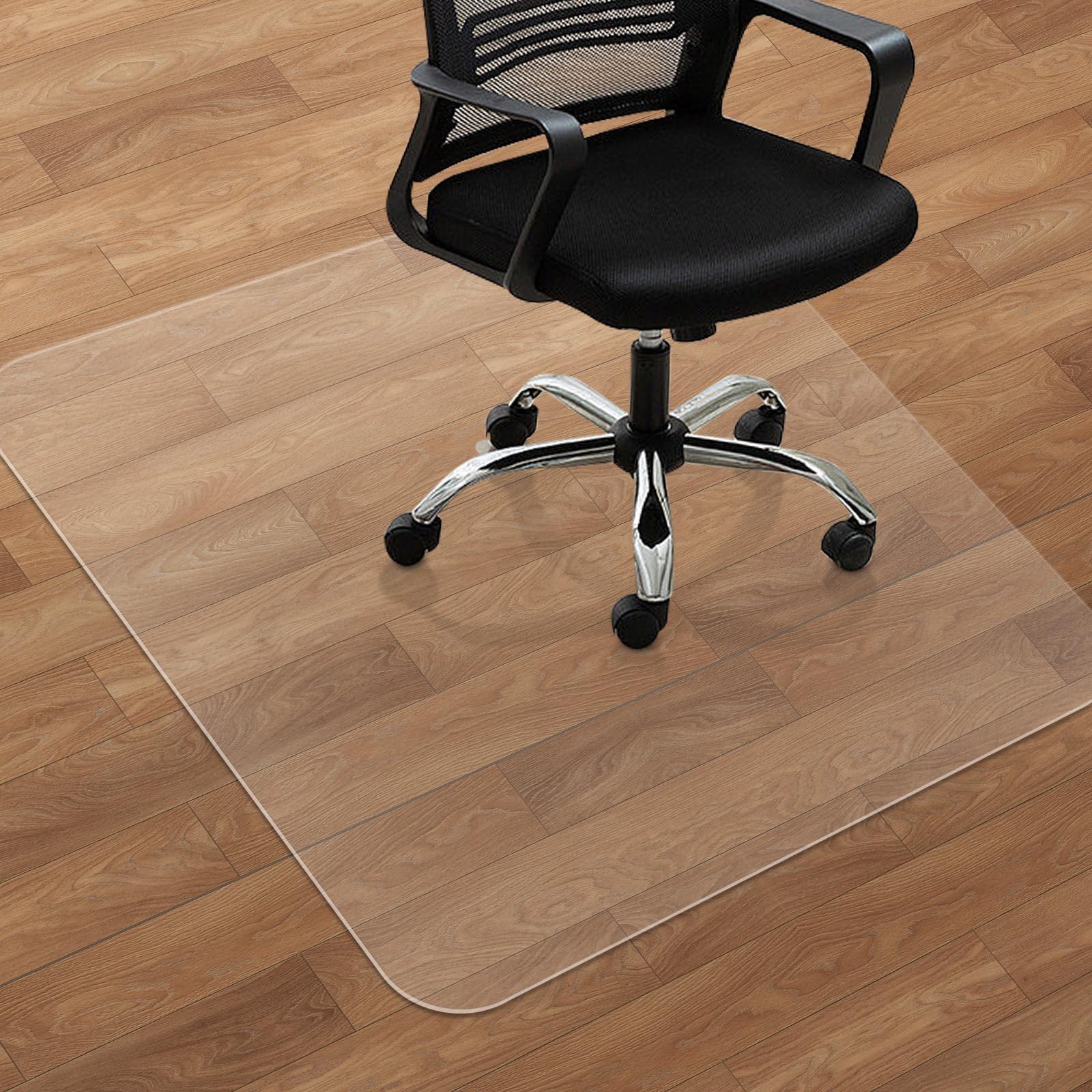 Office Chair Mat for Hardwood Floors - 36"x47" Desk Chair Mats Home Floor Protector Heavy Duty - Easy Clean